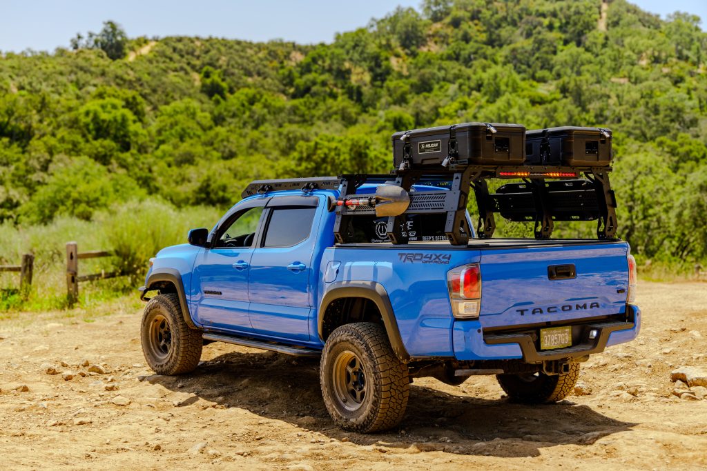 upTOP Overland TRUSS Full Height Bed Rack On 3rd Gen Tacoma