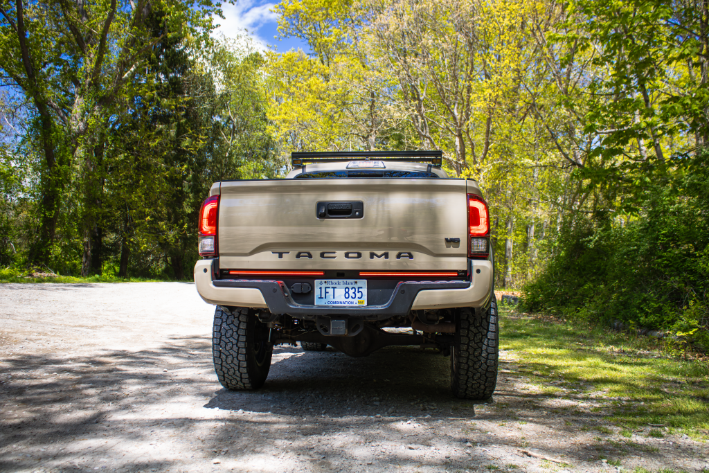 OPT7 Brake Light Bar On Quicksand 3rd Gen Tacoma