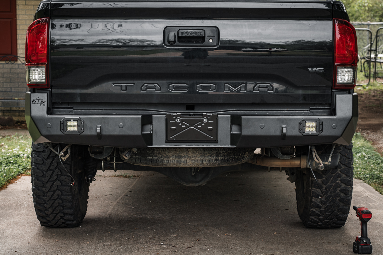 Installing A Bolt On Rear Bumper For 3G Tacoma