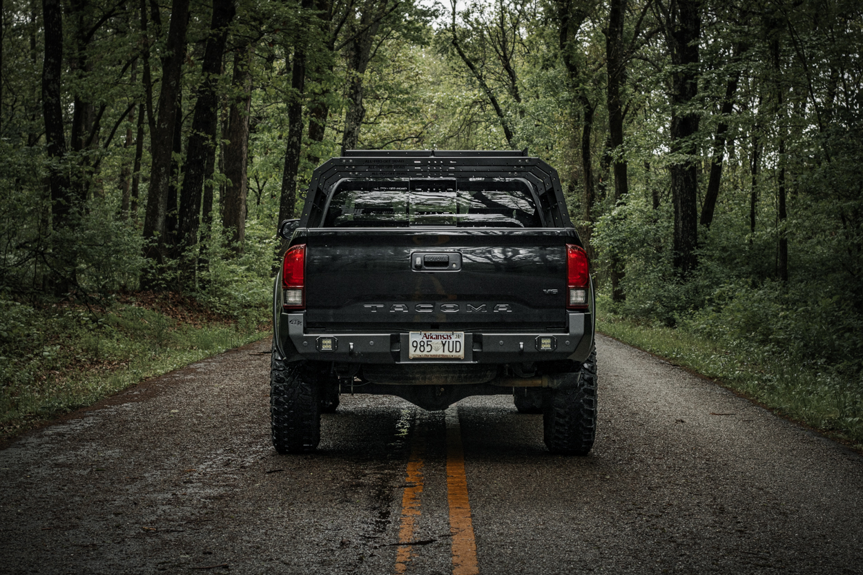 All-Pro Off-Road Rear Bumper on 3rd Gen Toyota Tacoma