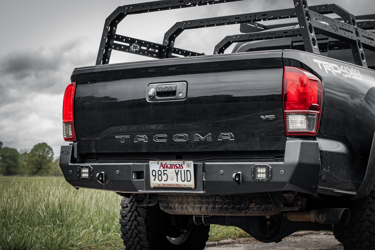 All-Pro Off-Road rear bumper on 3rd gen Toyota Tacoma