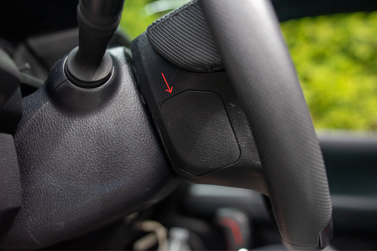 YotaVerse Leather Steering Wheel Installation - Pry Off Cover