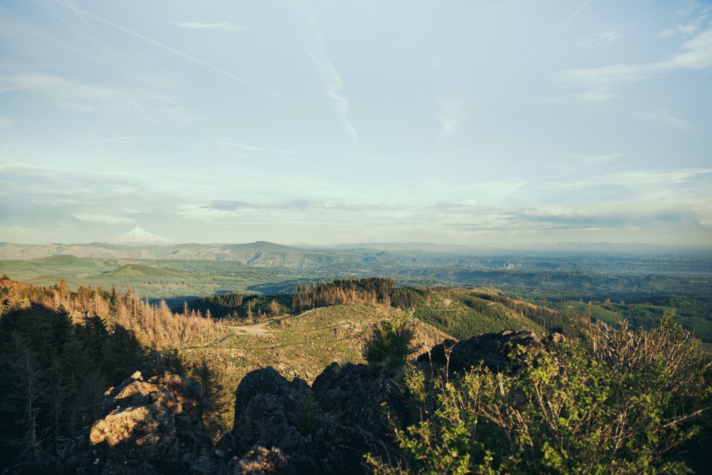 The Big Rock Viewpoint - Yacolt Forest