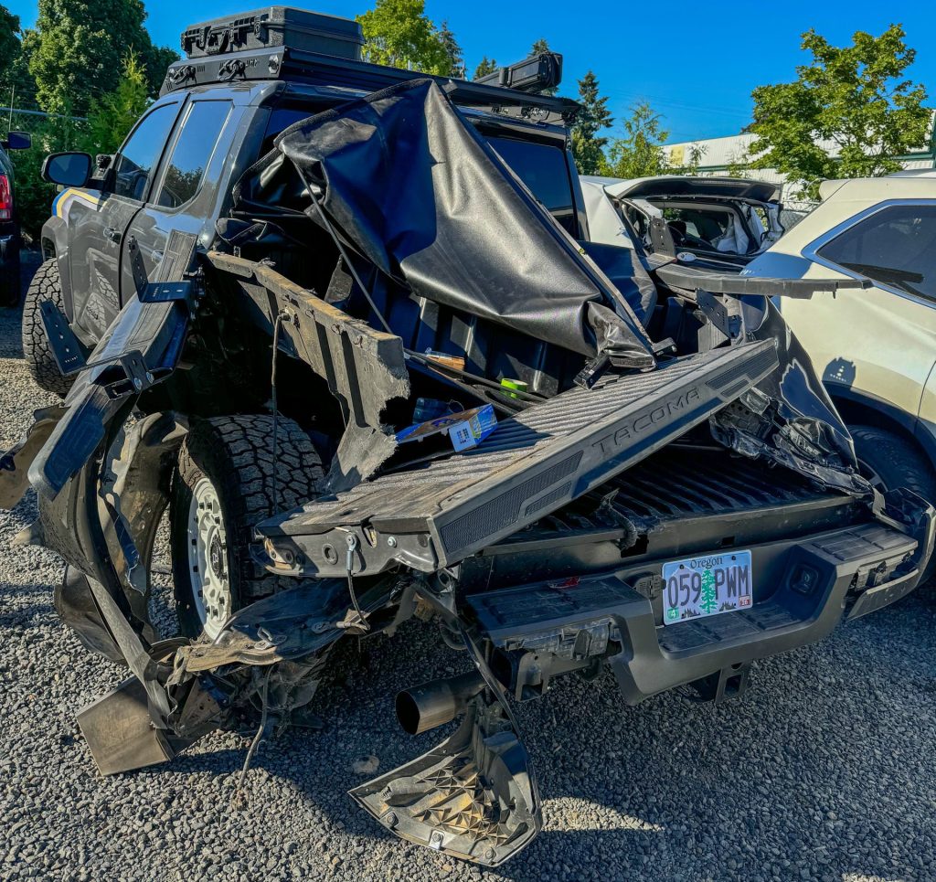 2024 Tacoma Major Accident - Totaled Truck