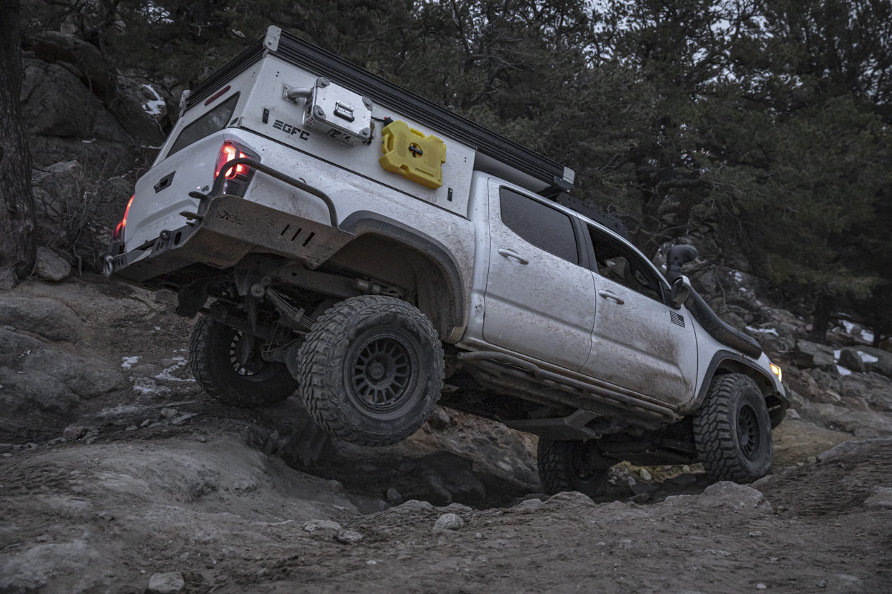 Rock Crawling With A GFC Camper