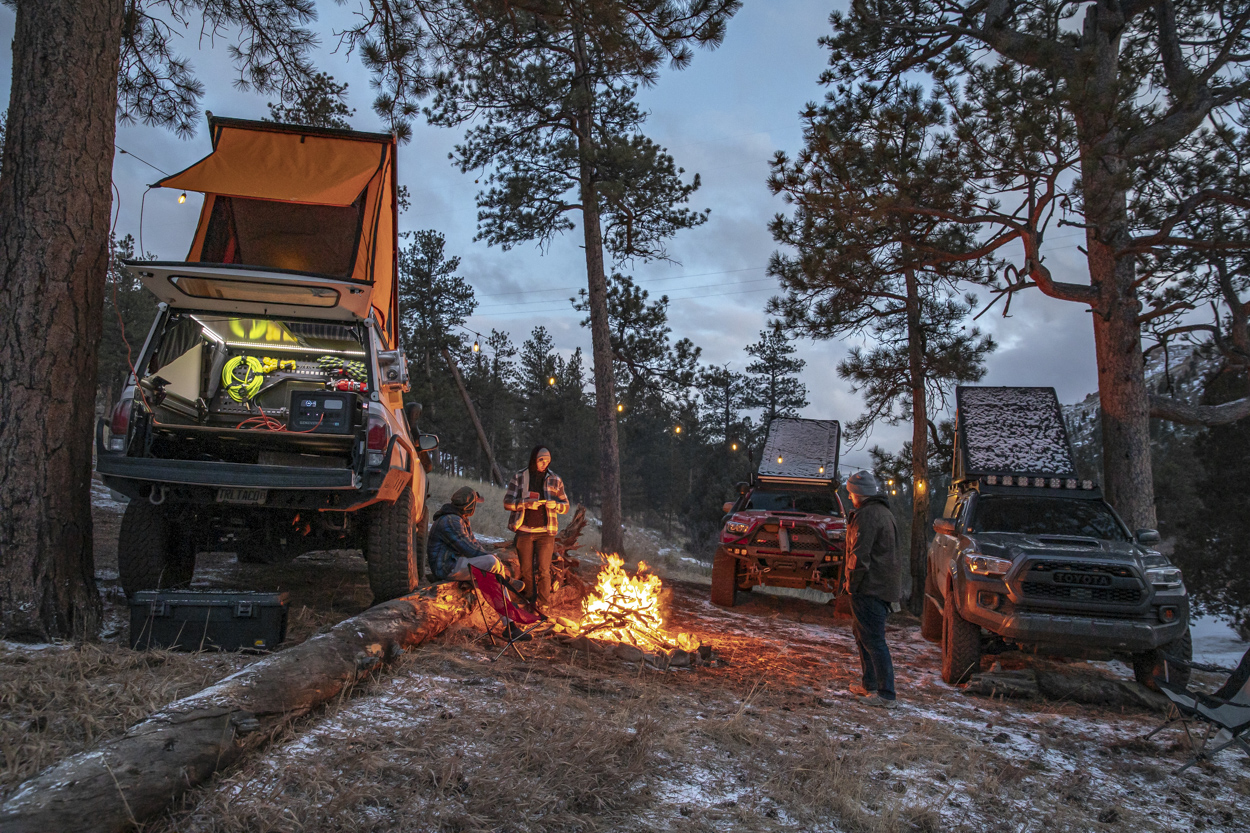 Winter Camping With GFC & Diesel Heater