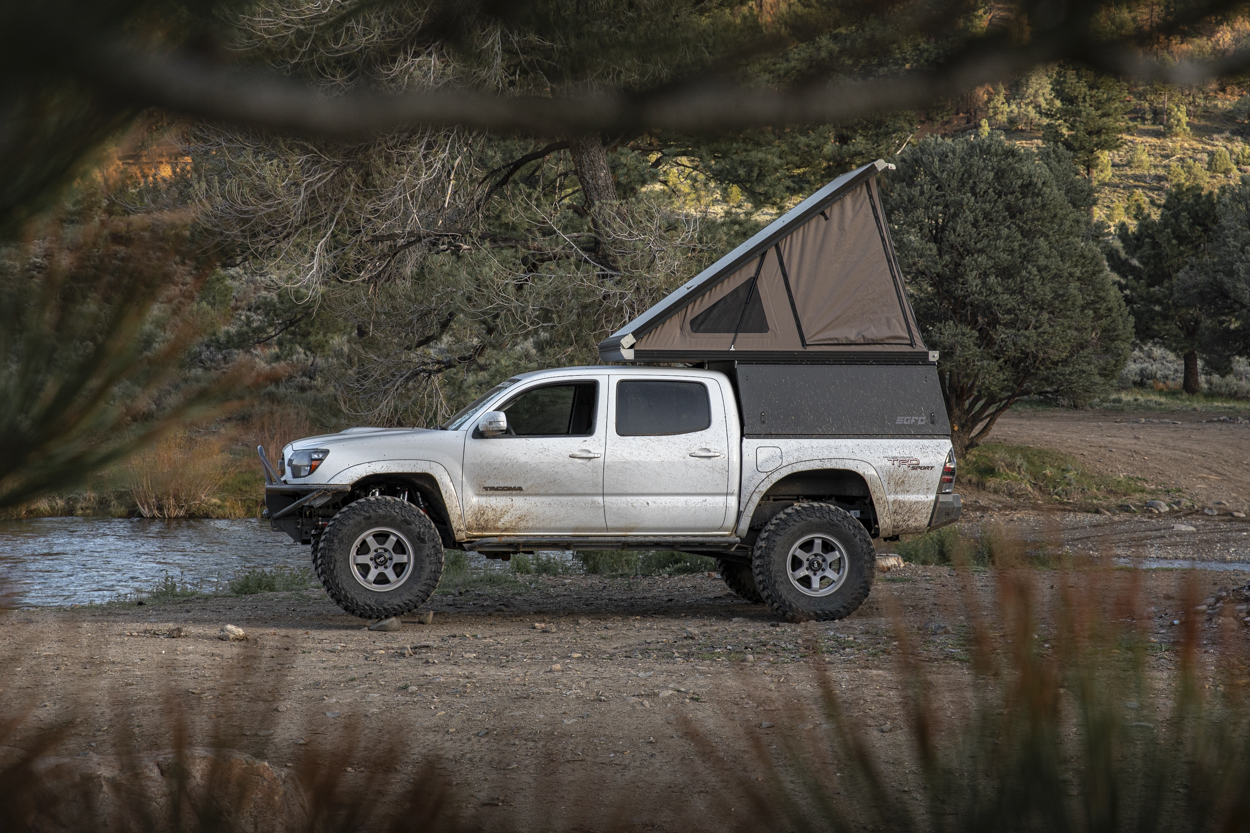 2nd Gen Tacoma With Wedge Style Truck Bed Camper