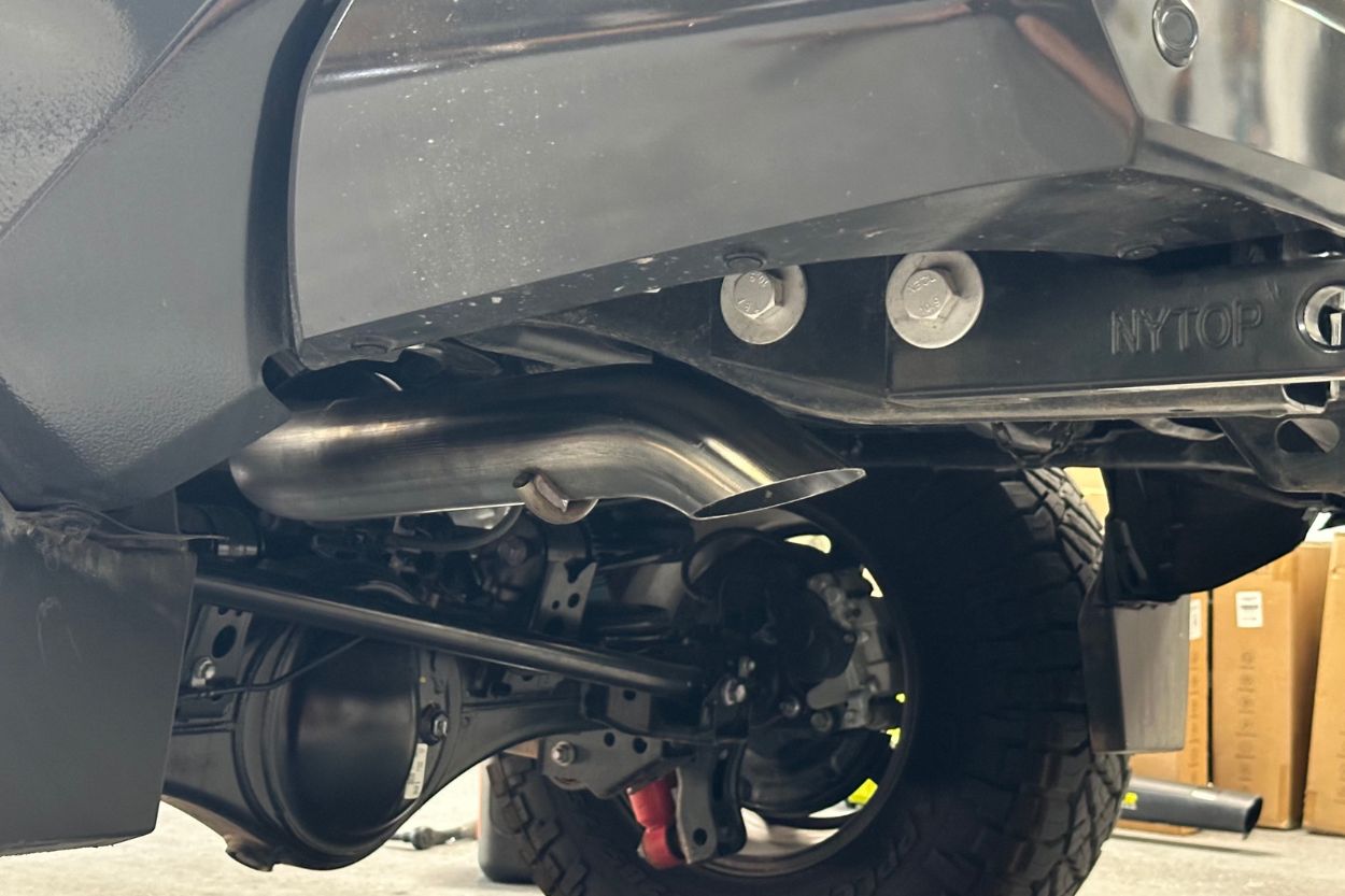 Overland Series Tacoma exhaust