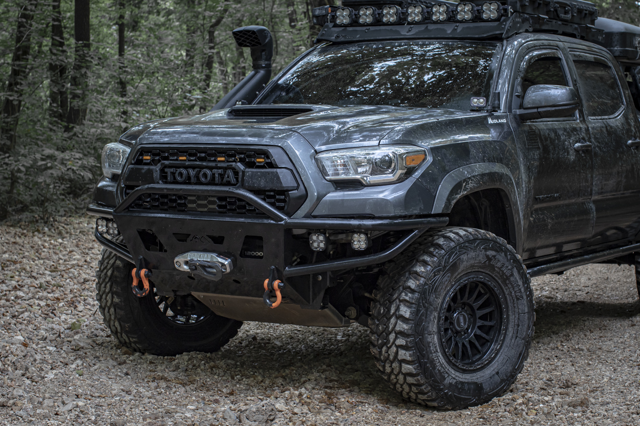 3rd Gen Tacoma Overland Build With Baja Designs Lights