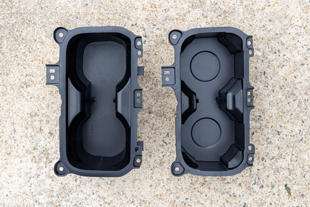 AJT Designs Oversize Cup Holder Vs. OEM