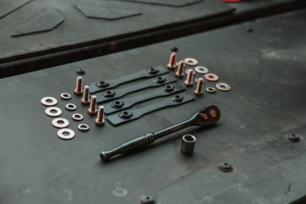DRT Fabrication Bed Bars Hardware