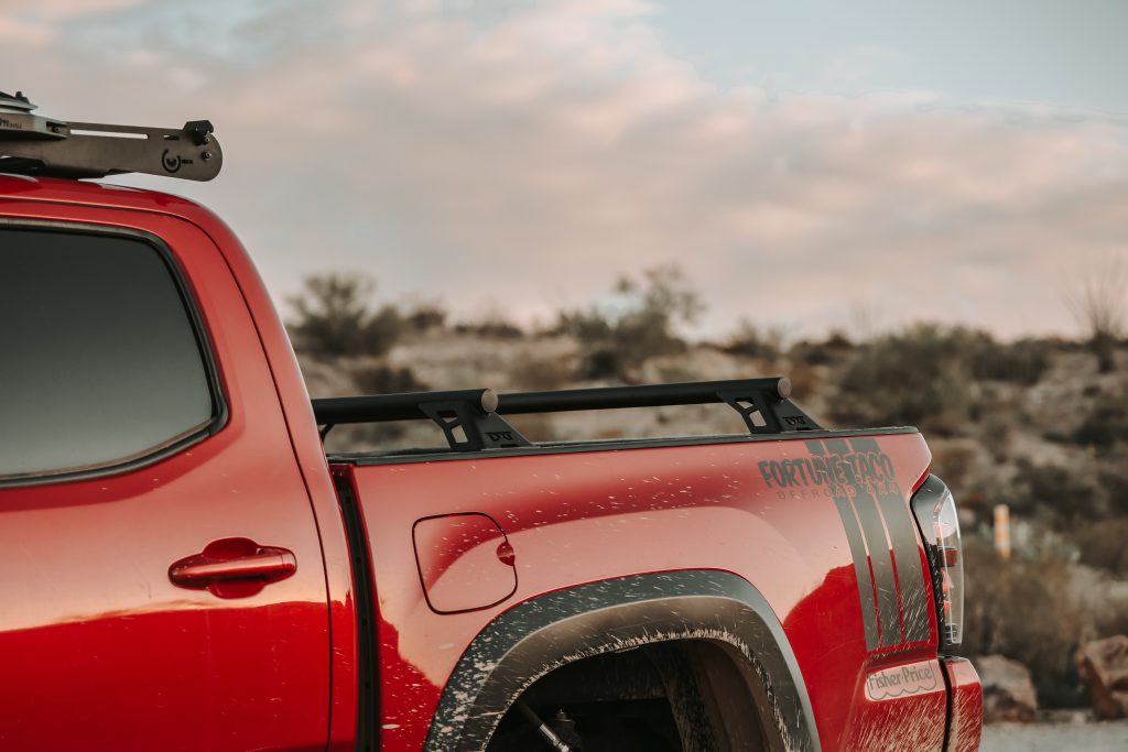 DRT Fabrication Bed Bars On 3rd Gen Tacoma
