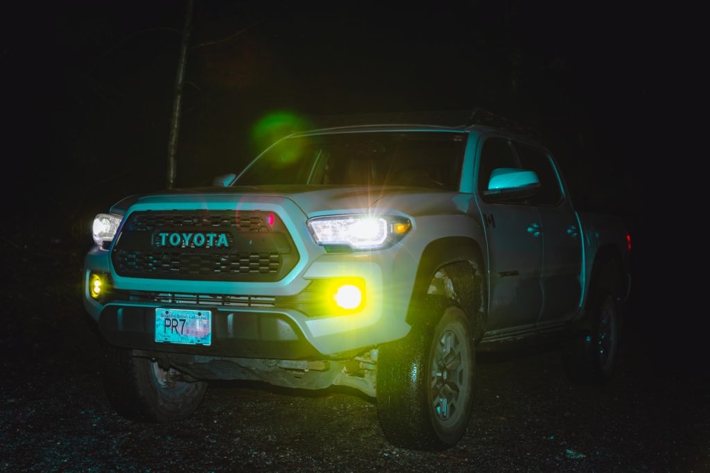 Amber Fog Light Pocket Kit For Tacoma