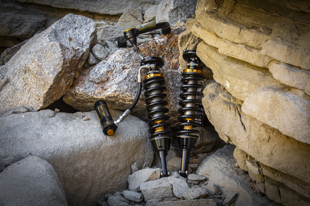 Dirt King 2.5 DCA & 2.0 Coilovers & Ball Joint UCAs