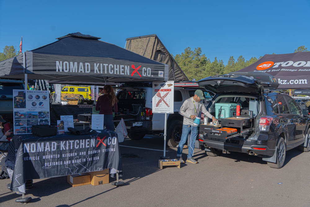 Nomad Kitchen Co. Booth At Expo