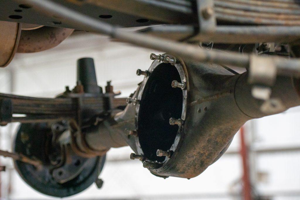 Tacoma Rear Axle Housing Open For New Gears