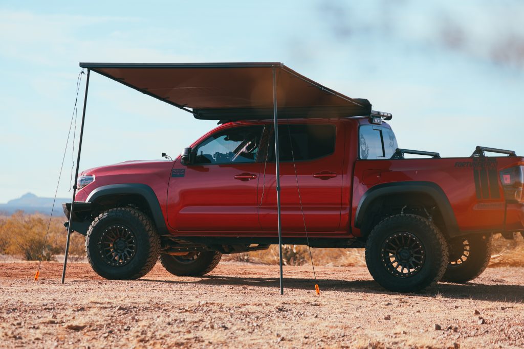 RealTruck Overland Awning On Toyota Tacoma