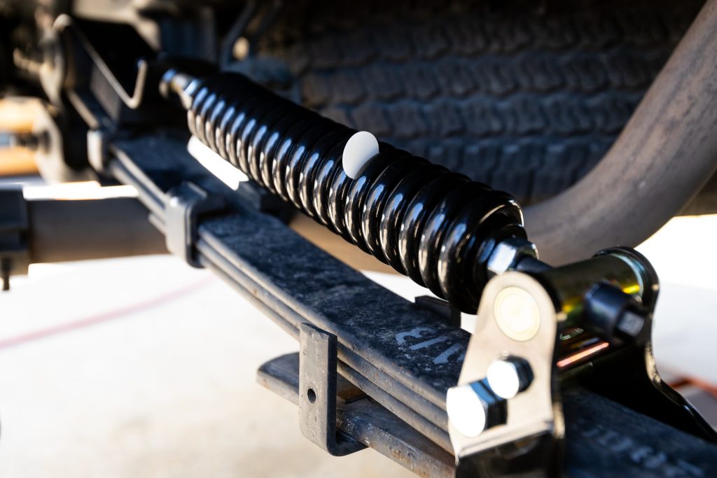 Setting Helper Spring Tension For Added Load