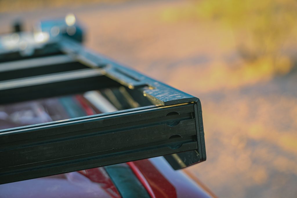 Slotted Crossbar On Roof Rack
