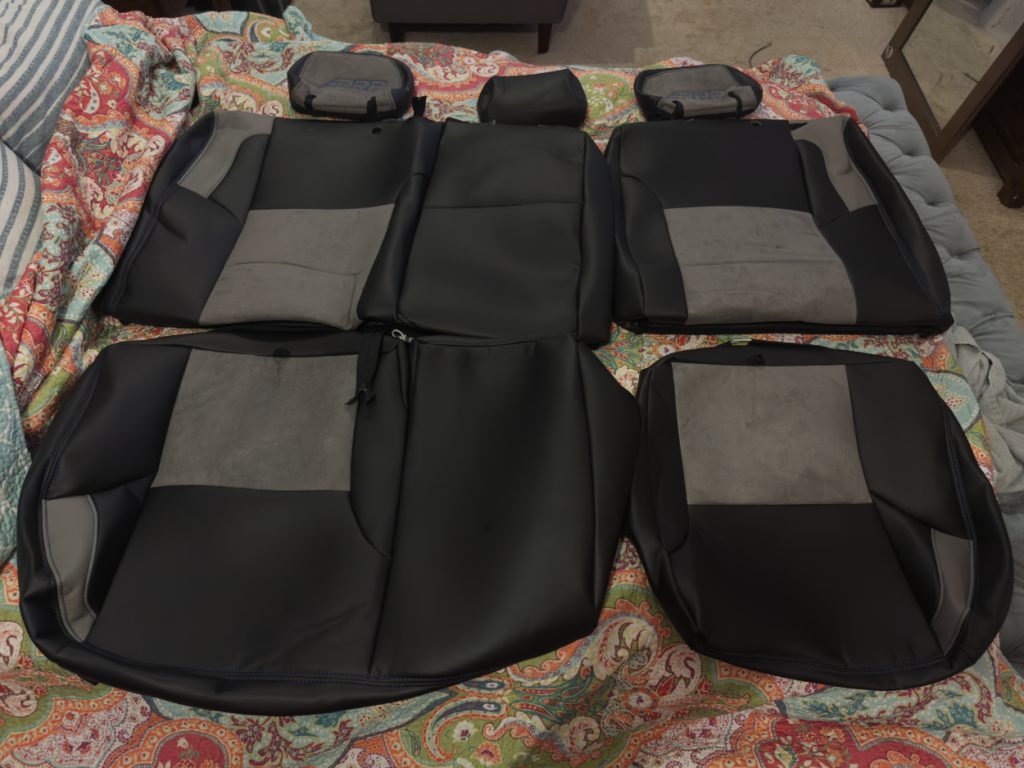 PRP Seat Cover Installation Tacoma