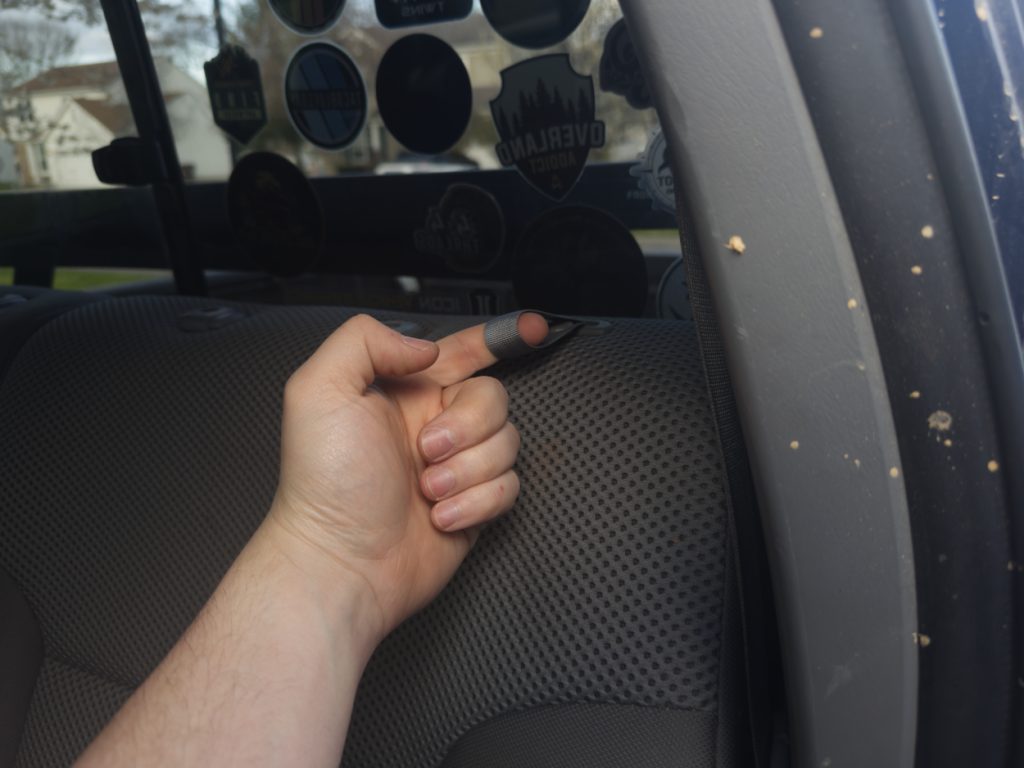 2nd Gen Tacoma Rear Seat Cover Install