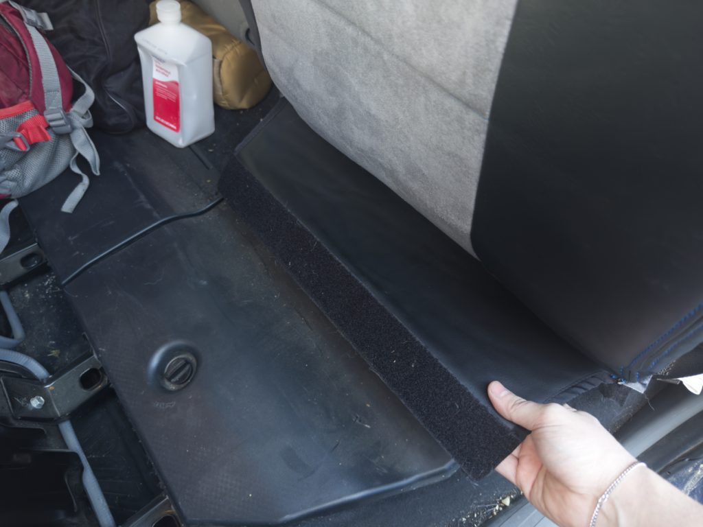 2nd Gen Tacoma Rear Seat Cover Installation