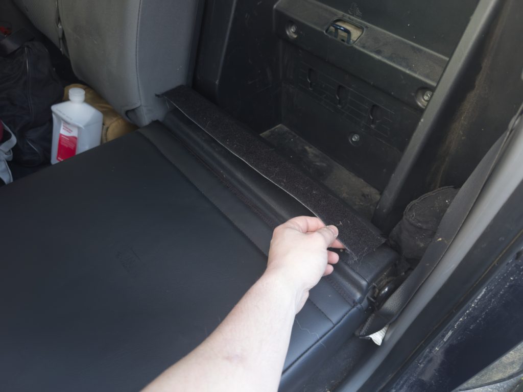 Install Rear Seat Cover 2nd Gen Tacoma
