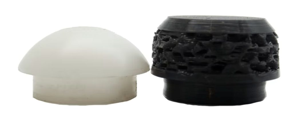 Nylon Hydro Bump Stop End Vs. Perry Parts Hydro Silencers