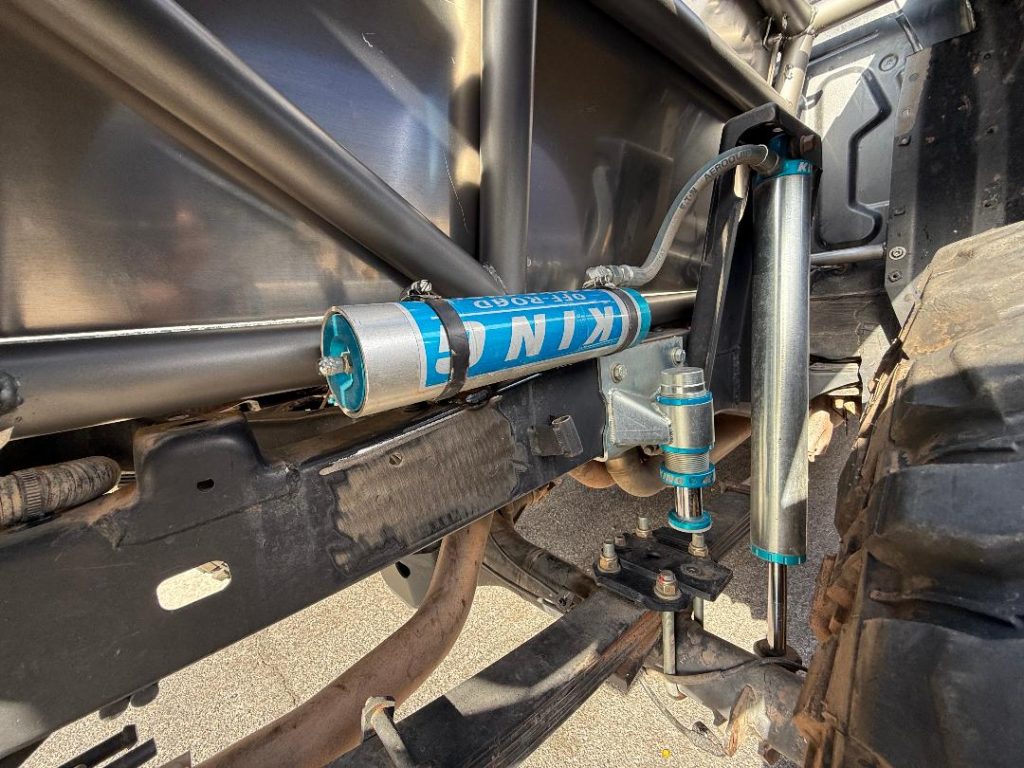 Tacoma Rear Shock Relocation With Hydro Bumps