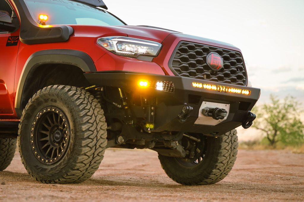 3rd Gen Tacoma With High End Aftermarket Headlights