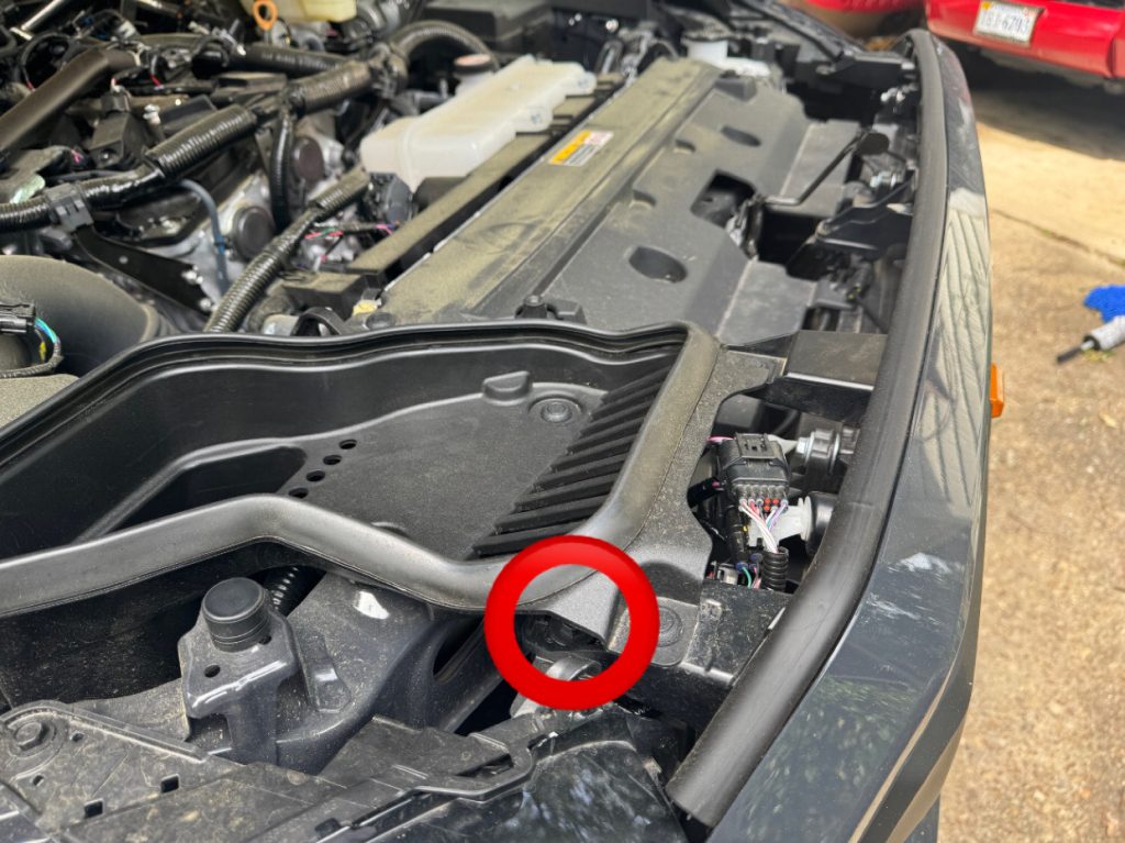 Remove Upper Air Intake