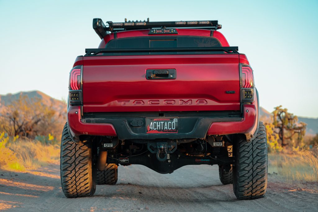 Tacoma With Morimoto Tail Lights