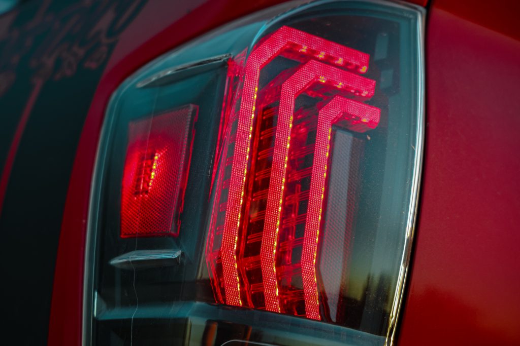 Blacked Out Headlight Housing With Sequential Turn Signals For Tacoma