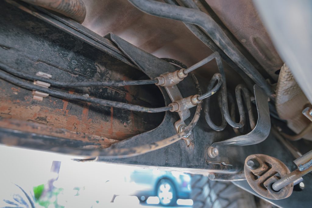 Tacoma Frame Rail Brake Lines