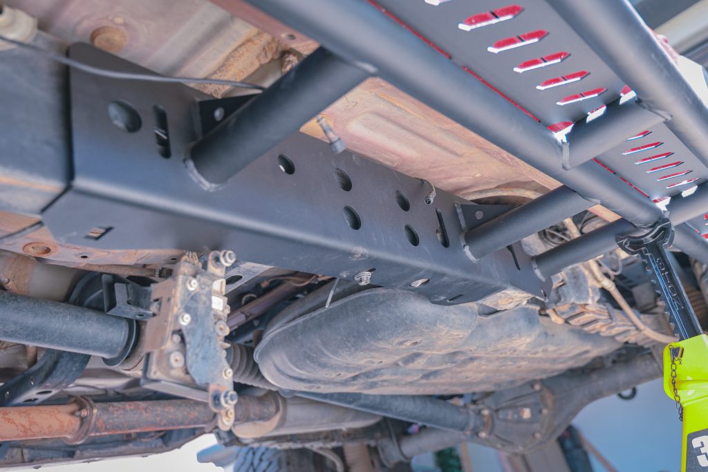 CBI Sliders On Tacoma Frame