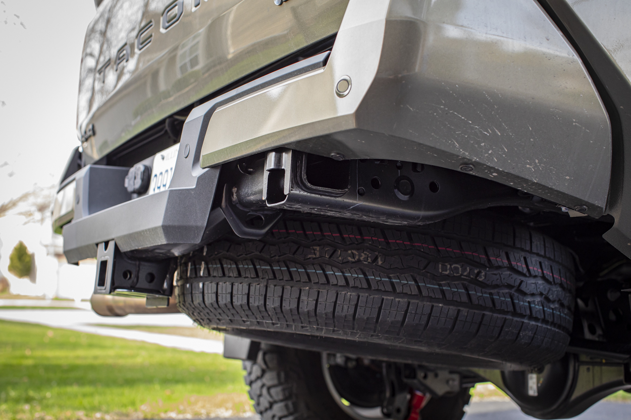 4G Tacoma Rear Point Mounting Location