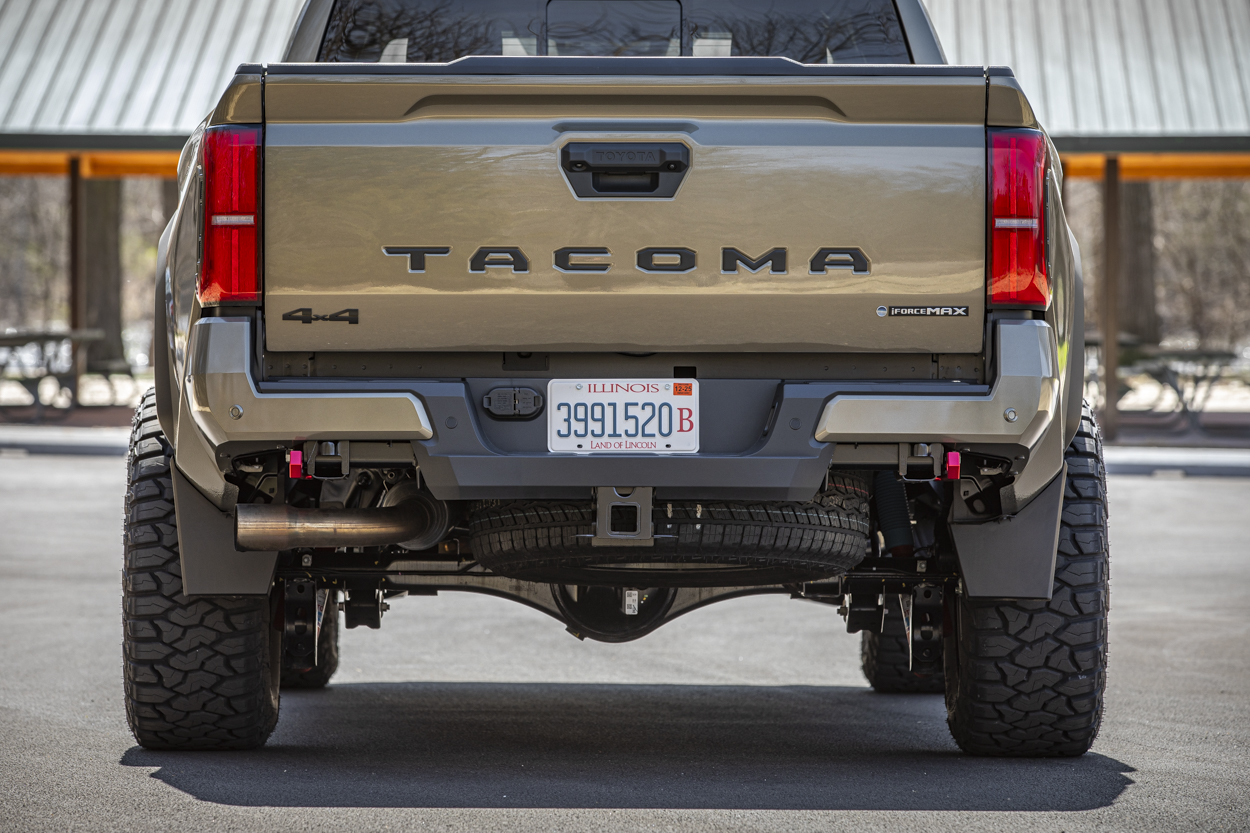 Red Recovery Points On Bronze Oxide Tacoma