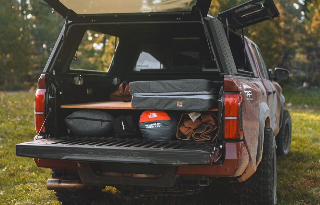 Fitted Memory Foam Mattress For Truck Camping