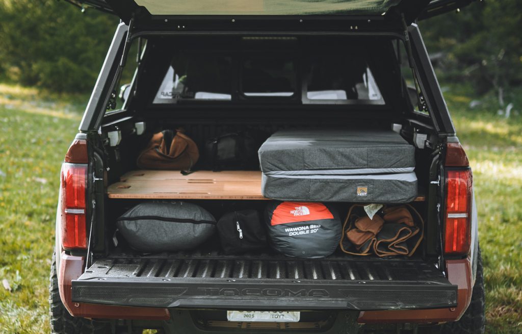 4th Gen Tacoma With BamBeds Sleeping Platform & Hest Dually Mattress