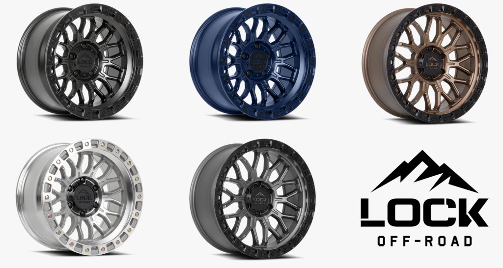 Lock Off-Road Combat Wheels - Colors & Finishes