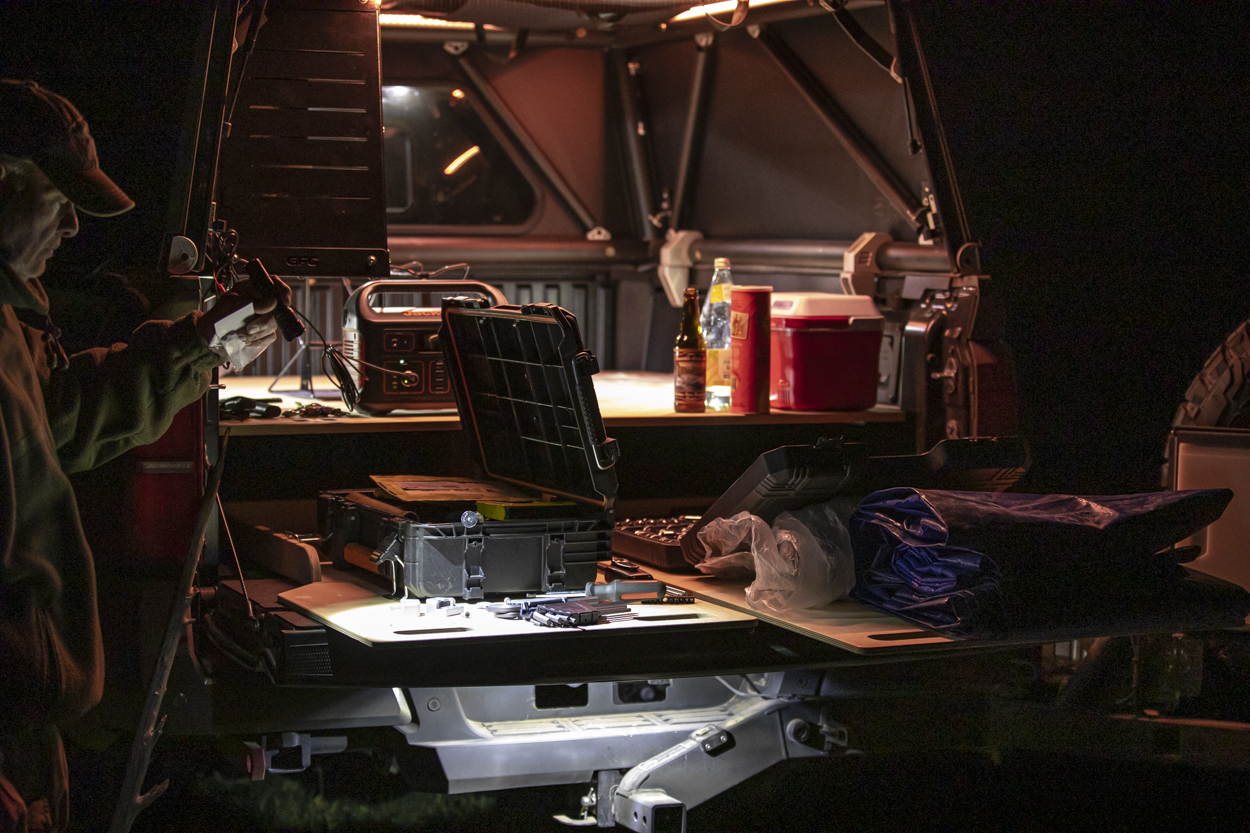 Camping Setup With BamBeds
