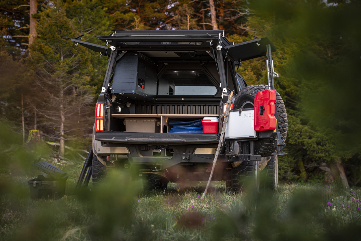 Tacoma Truck Bed Sleeping & Storage Platform