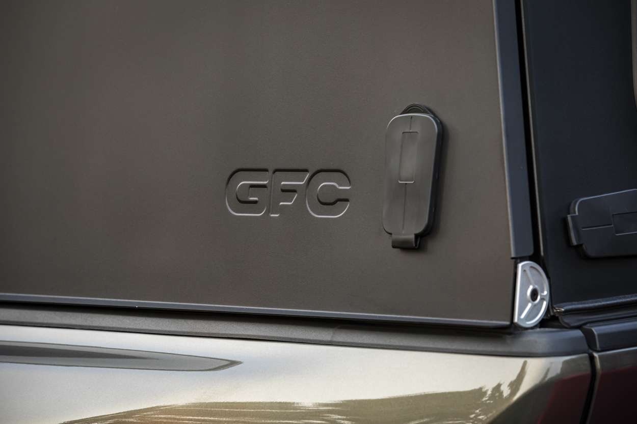 GFC Logo Stamped On Doors
