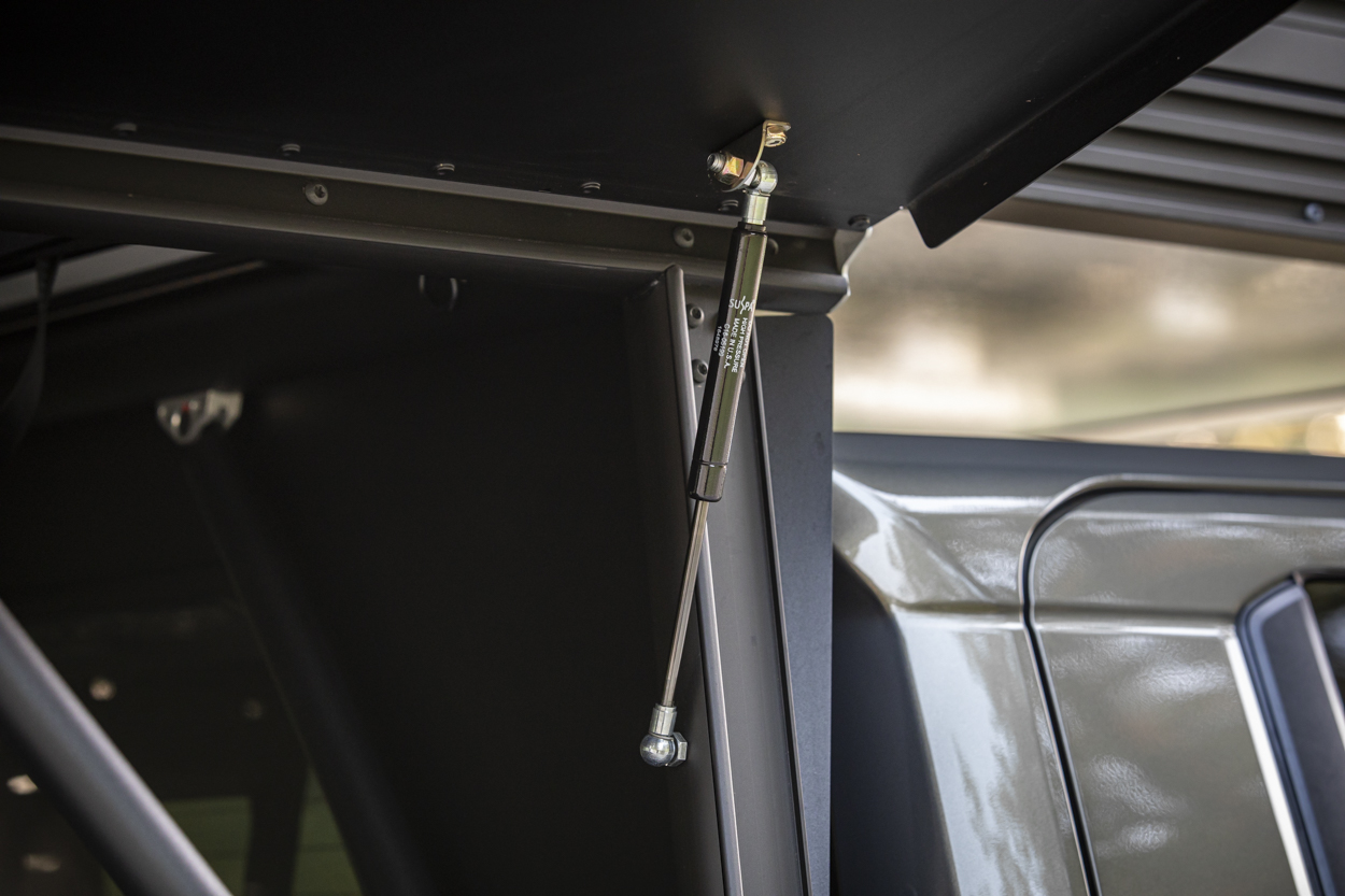 Camper Doors With USA Struts