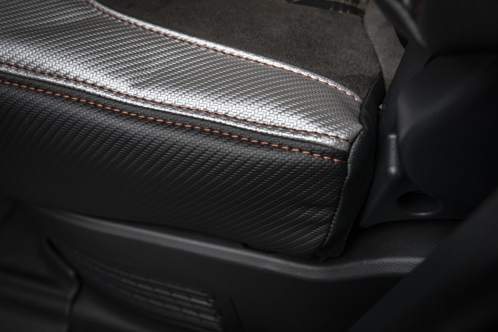 PRP Carbon Fiber Vinyl - Black & Silver