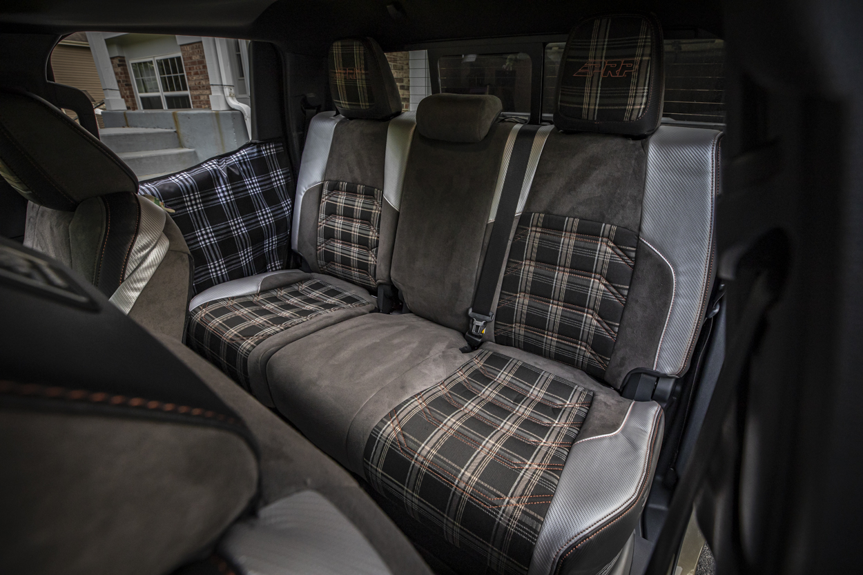 PRP Rear Seat Covers In 4G Tacoma