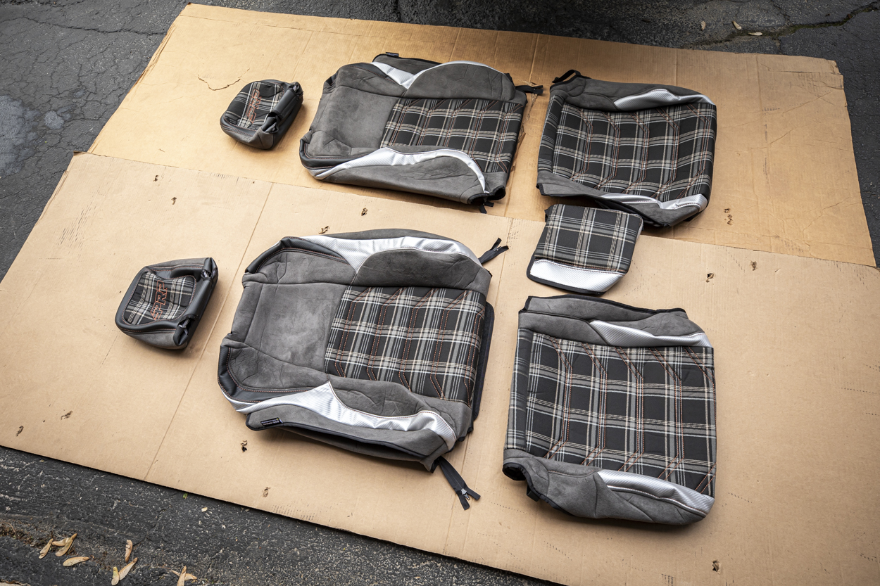 PRP Seat Covers Before Installation