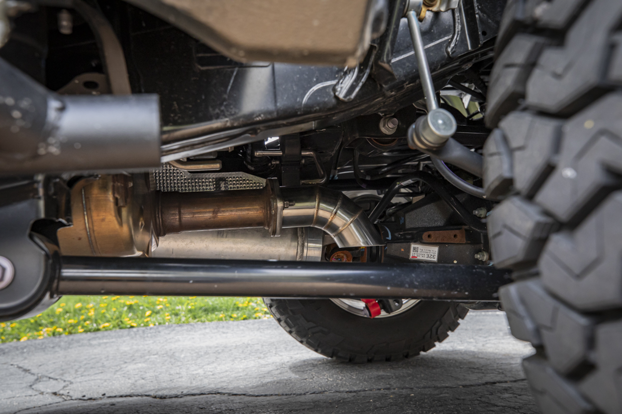 Bolt-On High Clearance Exhaust Dump For 4th Gen Tacoma