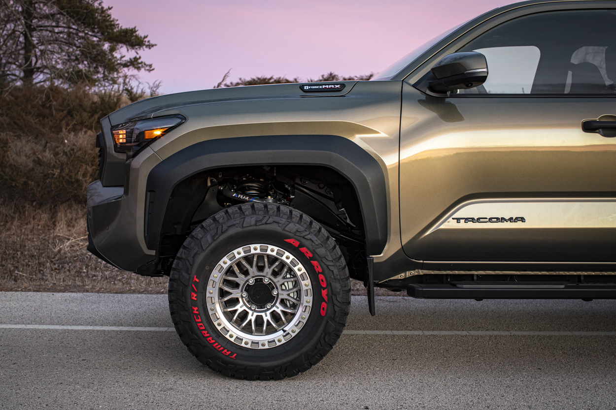 Arroyo Tamarock RT With Red Letters On Bronze Oxide Tacoma
