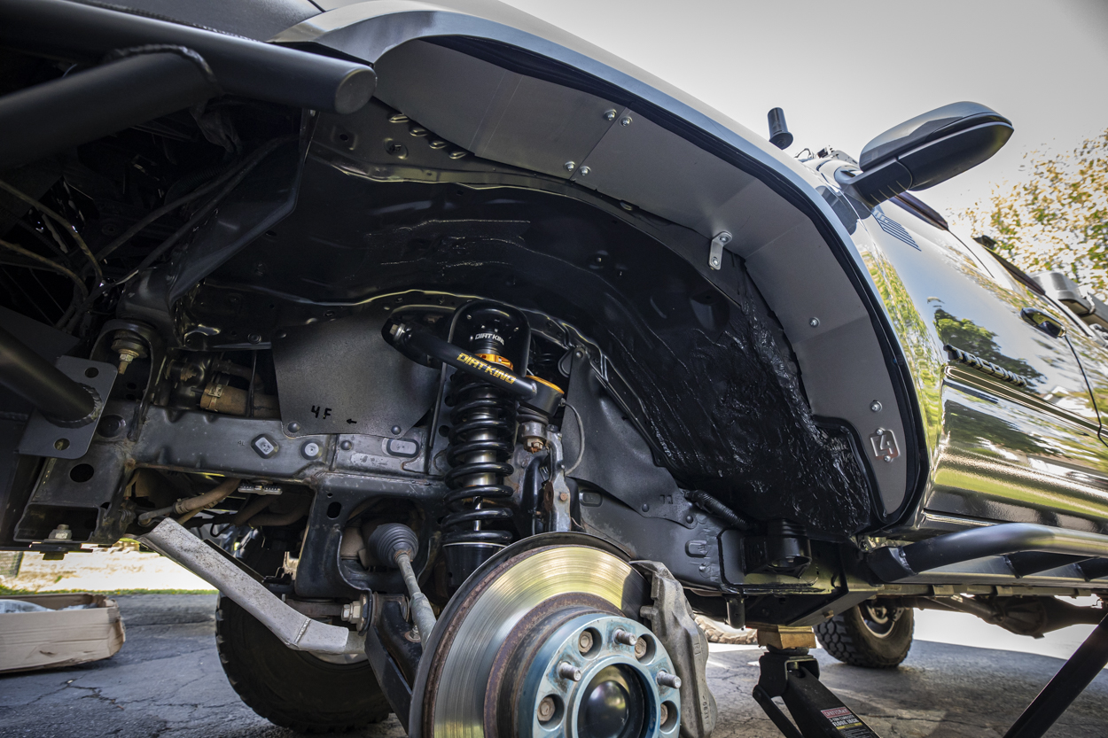 Aluminum High Clearance Fender Liner For Tacoma
